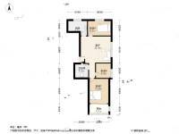 小河佳苑2室1廳1衛91㎡戶型圖