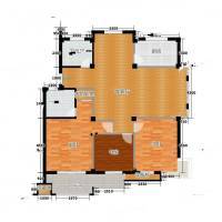 三江鸣翠桃源3室0厅0卫135㎡户型图