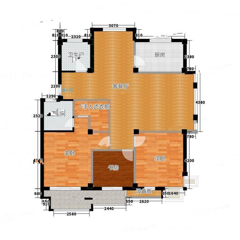 三江鸣翠桃源3室0厅0卫132㎡户型图