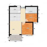 上东名筑2室0厅0卫83㎡户型图