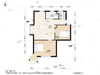 天运花园2室1厅1卫85㎡户型图