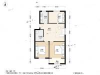 景芳新五區2室1廳1衛86.2㎡戶型圖