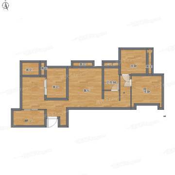 (待售)大华南湖公园世家二期2房户型户型图