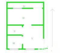 同安新里1室1厅1卫65㎡户型图