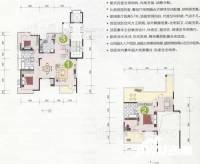 金地格林世界4室2厅3卫196.1㎡户型图