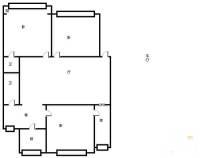河西区邮政楼3室1厅1卫78㎡户型图