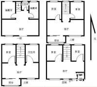 环湖南道9号6室4厅3卫400㎡户型图