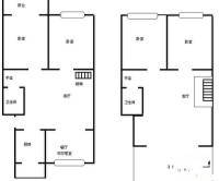 万隆花园小区4室1厅1卫158㎡户型图