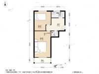 锦州里2室1厅1卫53.1㎡户型图