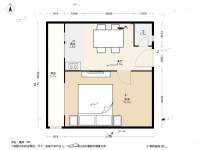 同安新里1室1厅1卫37.8㎡户型图