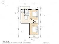乐昌里2室1厅1卫81.1㎡户型图