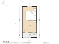 忠恕里1室0厅0卫21.1㎡户型图