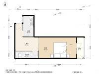 丁字沽八段1室1厅1卫47.3㎡户型图