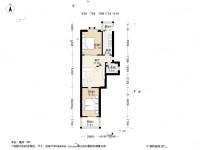 丽泰园2室1厅1卫81.3㎡户型图