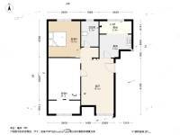 华城佳苑淮兴园2室1厅2卫87.2㎡户型图