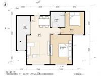 柴楼庄园2室1厅1卫94.5㎡户型图