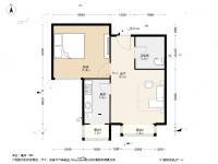 柴楼庄园1室1厅1卫59.7㎡户型图