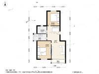 华明家园厚园2室1厅1卫94.8㎡户型图