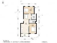 华明家园畅园2室1厅1卫92.7㎡户型图