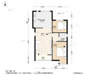 双港新家园新尚园2室1厅1卫95㎡户型图