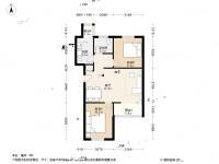 玫瑰庄园公寓2室1厅1卫91.2㎡户型图