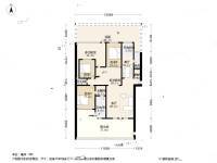 玫瑰庄园公寓5室2厅2卫223.2㎡户型图