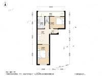 津南同安里2室1厅1卫69.3㎡户型图