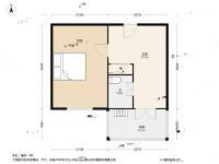 大港前进里1室0厅1卫41.8㎡户型图