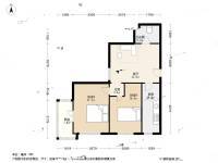 大港前进里2室1厅1卫71.5㎡户型图