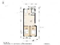 大港曙光里2室2厅1卫102.7㎡户型图