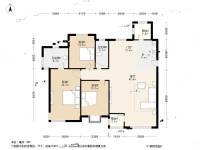 富力津门湖红树花园3室2厅2卫172.9㎡户型图
