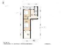 晨光楼2室1厅1卫51.1㎡户型图