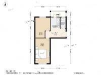 河北区土产楼2室1厅1卫63㎡户型图