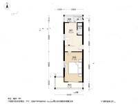 河北区土产楼1室1厅1卫45.9㎡户型图