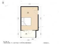 城建里大楼1室0厅0卫27.7㎡户型图