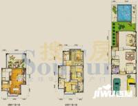 从化雅居乐滨江花园4室2厅4卫185.2㎡户型图