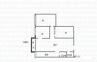 晓港湾惠侨苑3室2厅2卫94㎡户型图