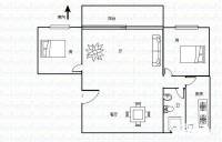 春兰花园2室0厅1卫77㎡户型图