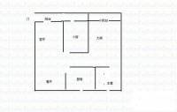 金海岸观海3室2厅1卫93㎡户型图