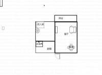 鑫润花园(番禺)1室1厅1卫50㎡户型图