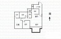 贝丽花园云山丽水3室2厅2卫99㎡户型图