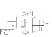 文明路小区3室1厅1卫86㎡户型图