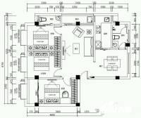 德政北路小区3室1厅1卫71㎡户型图