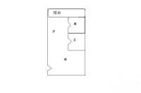 馨晖园1室1厅1卫40㎡户型图