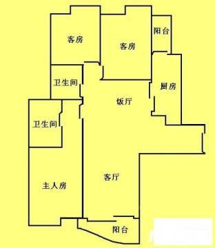 领峰园户型图图片