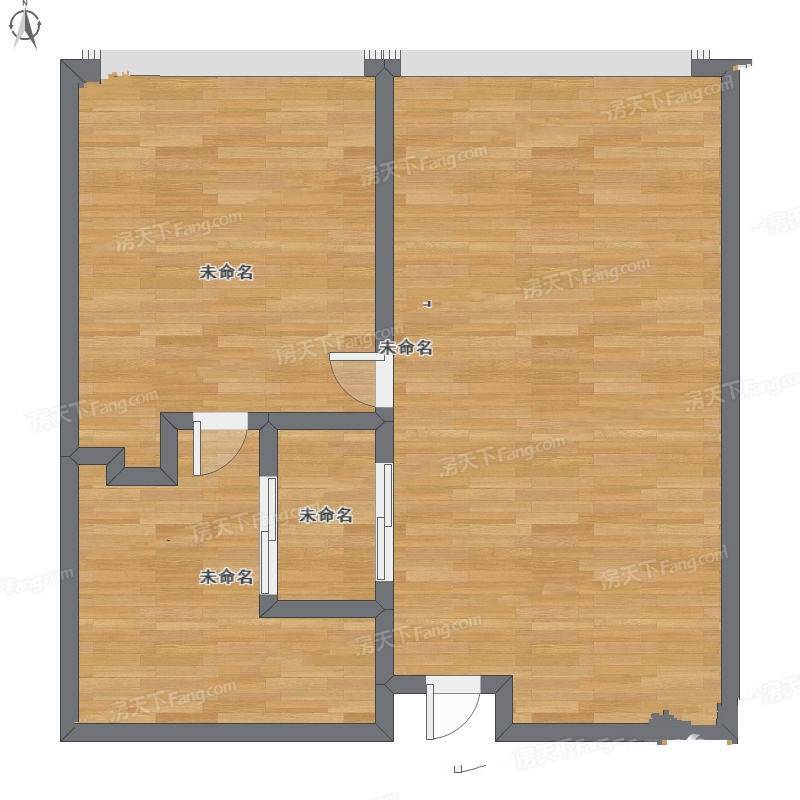 领峰园1室1厅0卫81㎡户型图