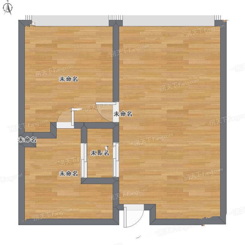 领峰园1室1厅0卫81㎡户型图