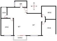 皇上皇大厦3室2厅1卫154㎡户型图