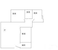 共和村小区3室1厅1卫97㎡户型图