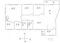 越秀雍雅园5室2厅2卫135㎡户型图